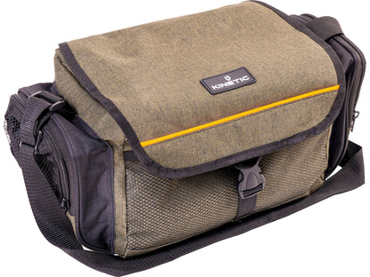 Kinetic Tackle Bag med 3 bokse, Olive Melange/Orange – del af gavepakken