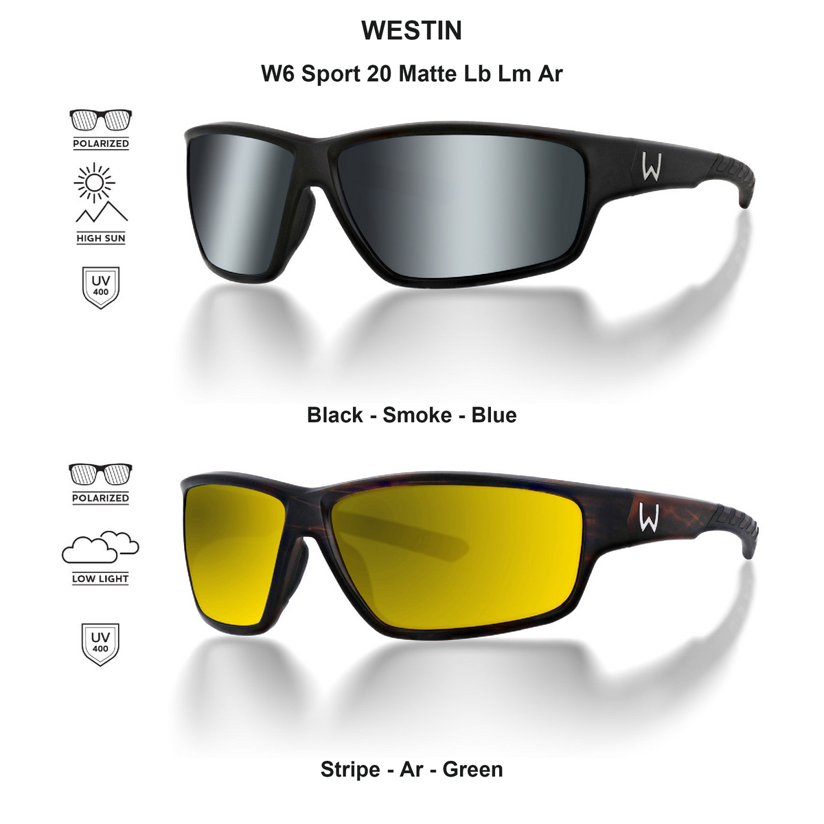 Farveoversigt – W6 Sport 20 Matte Lb Lm Ar